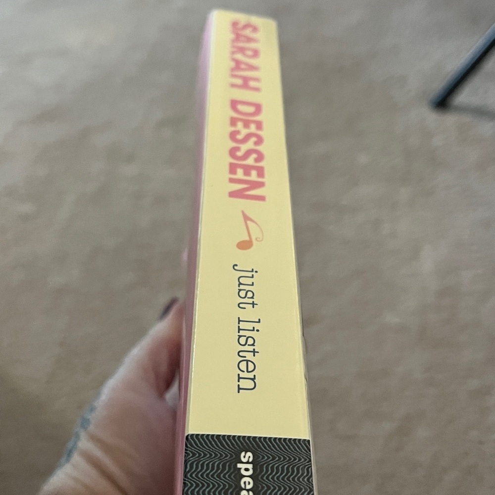 Sarah Dessen 'Just Listen' Book - Picture 4 of 6